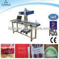 New Design 10W/20W/30W Co2 Eggs Marking Machine With Laser Flying System